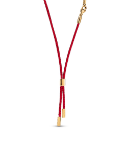 Pandora Talisman Red Recycled Polyester Cord Necklace