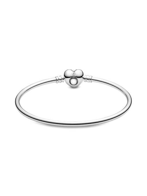 Pandora Moments Heart Clasp Bangle - Image 5