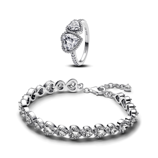 Halo Hearts Jewelry Set - Image 2