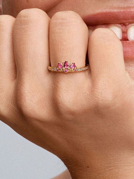 Disney Princess Rapunzel Tiara Ring - Image 2