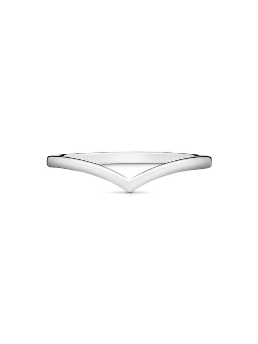 Polished Wishbone Ring - Image 6