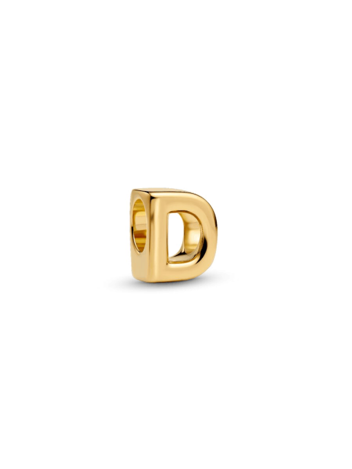 Letter D Charm Necklace - Image 3