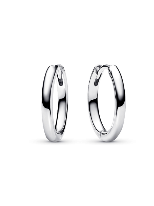 Pandora Moments 18 mm Charm Hoop Earrings
