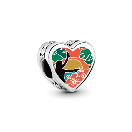 Hawaii Hula Sunset Charm