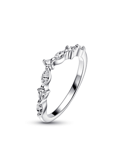 Pandora Timeless Wish Sparkling Alternating Ring - Image 6