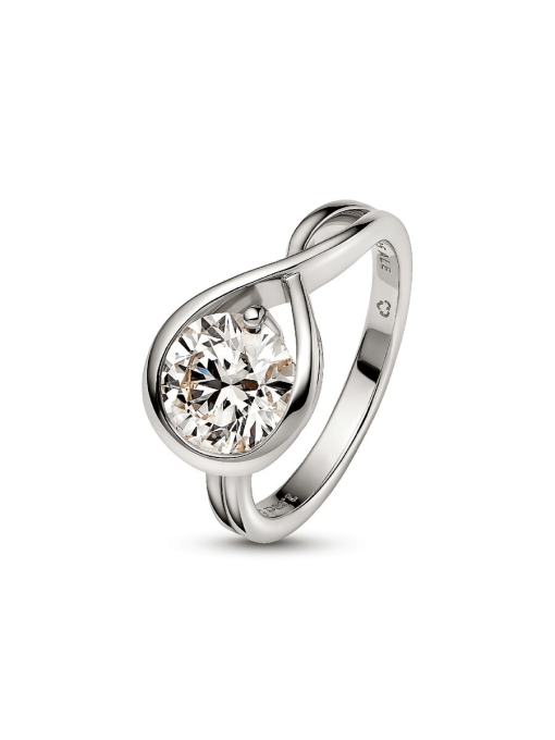 Pandora Infinite 14k White Gold Lab-grown Diamond Ring - Image 6