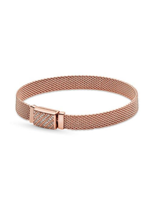 Pandora Reflexions Long Clasp Pave Bracelet
