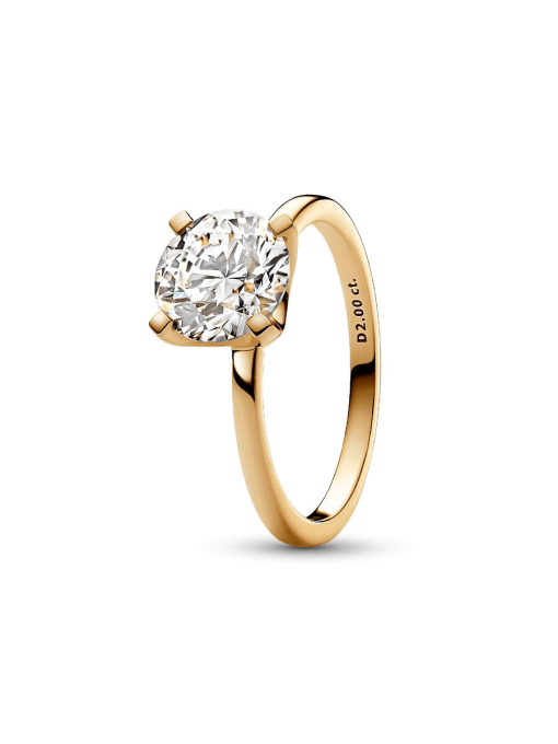 Pandora Era 14k Gold Lab-grown Diamond Ring