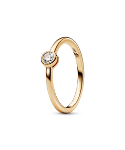 Pandora Era Bezel 14k Gold Lab-grown Diamond Ring