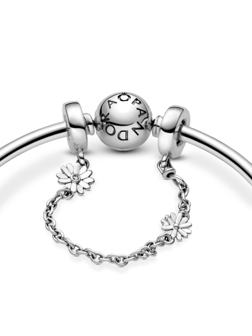 Daisy Flower Safety Chain Charm - Image 5