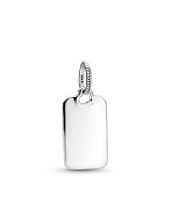 Engravable Rectangle Tag Pendant