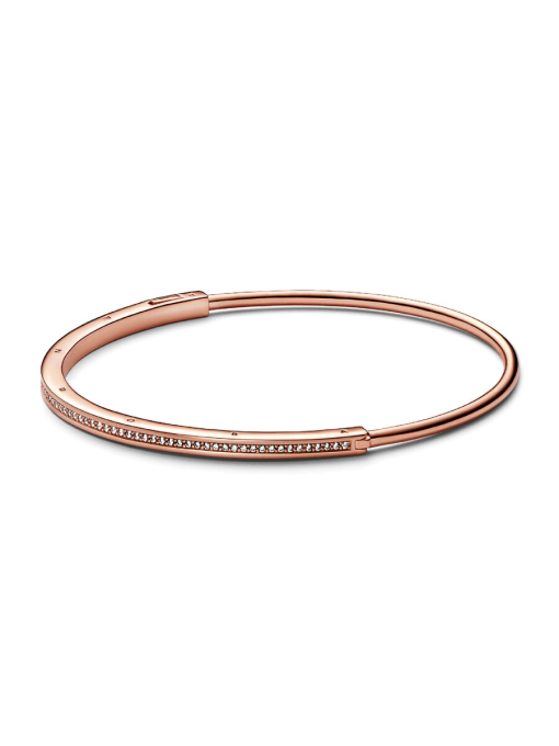 Pandora Signature I-D Pave Bangle - Image 3