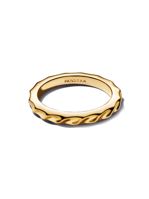 Rippled Band Ring - Image 4