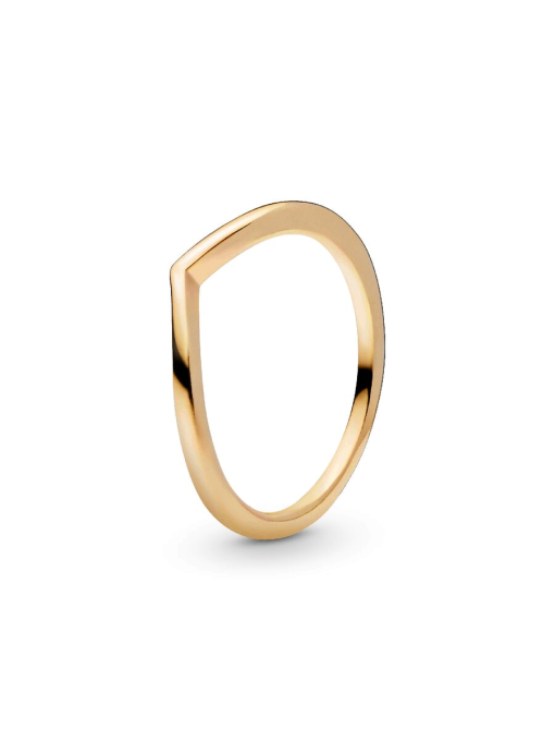 Polished Wishbone Ring - Image 3