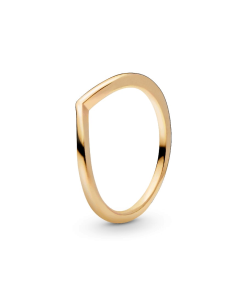 Polished Wishbone Ring