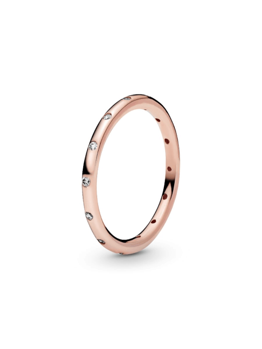 FINAL SALE - Simple Sparkling Band Ring - Image 3