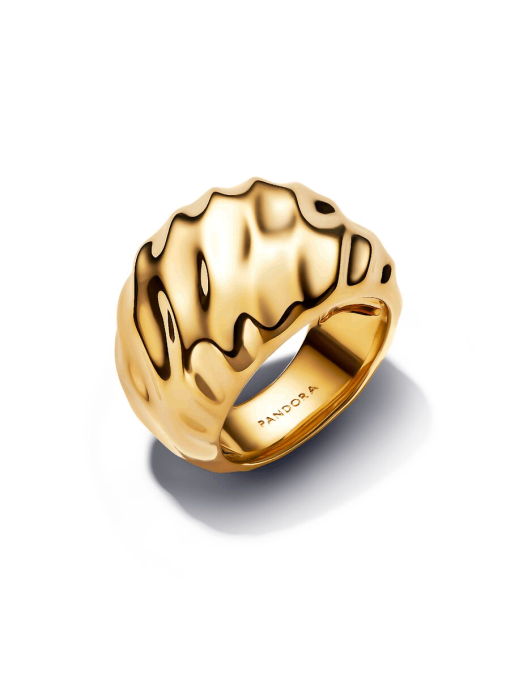 Rippled Statement Ring - Image 3