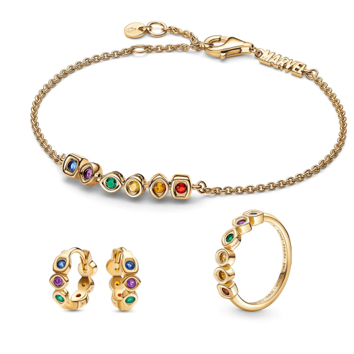 Marvel The Avengers Infinity Stones Jewelry Set