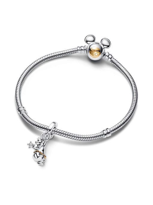 FINAL SALE - Disney 100th Anniversary Baloo Lab-grown Diamond Dangle Charm - Image 5