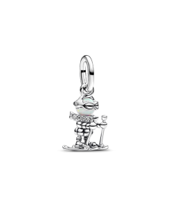 Skier Dangle Charm