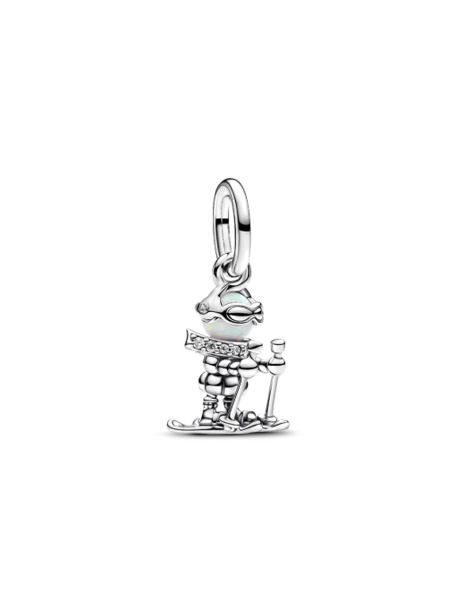 Skier Dangle Charm