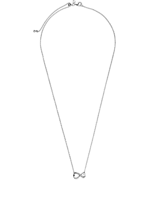 Sparkling Infinity Collier Necklace - Image 4