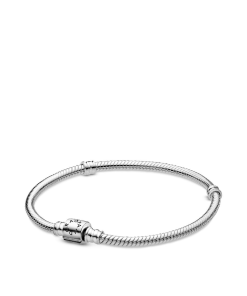 Pandora Moments Barrel Clasp Snake Chain Bracelet