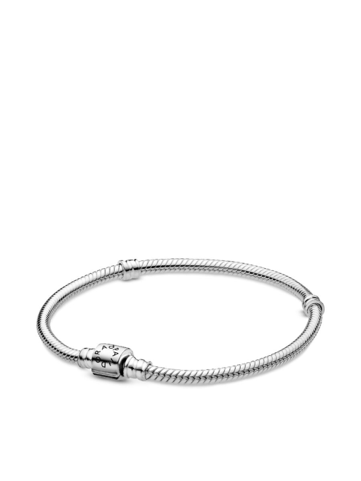 Pandora Moments Barrel Clasp Snake Chain Bracelet - Image 3