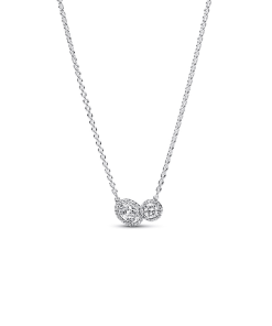 Embracing Halo Necklace