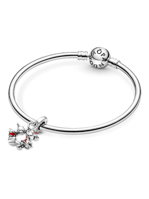 Disney Mickey Mouse & Minnie Mouse Kissing Dangle Charm - Image 5
