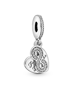 Forever Friends Heart Dangle Charm