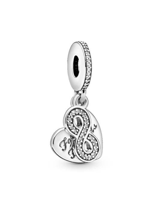 Forever Friends Heart Dangle Charm