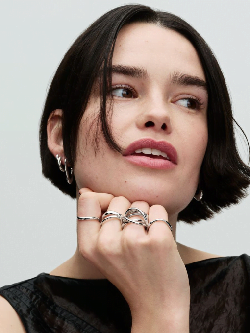 Organically Shaped Band Ring - Image 6