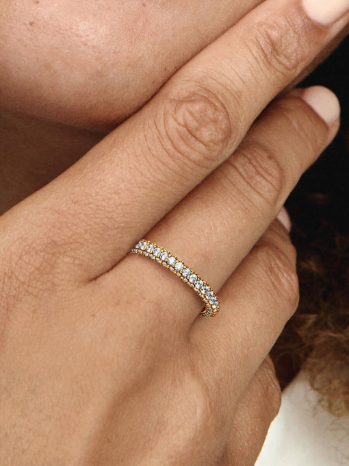 Pandora Timeless Pave Single-row Ring - Image 2