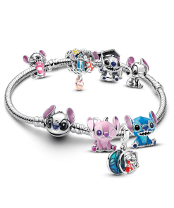 Disney x Pandora Lilo and Stitch Full Collection Charm Bracelet