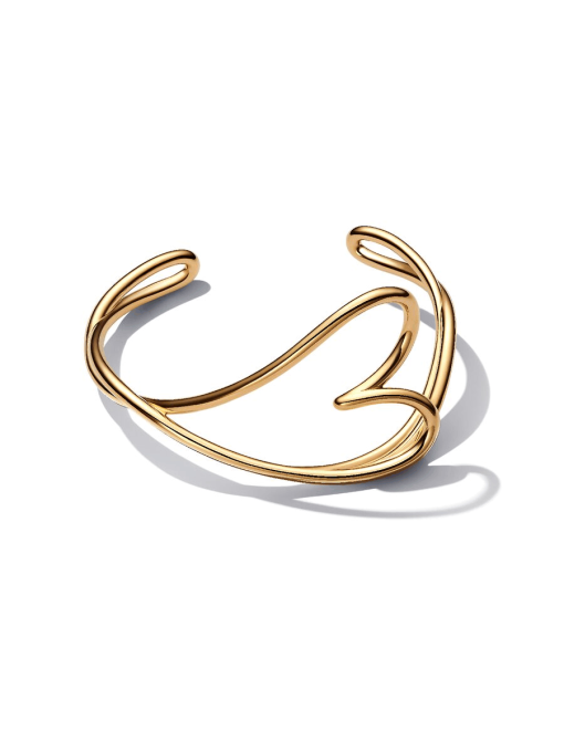 Organically Shaped Heart Bangle - Image 5