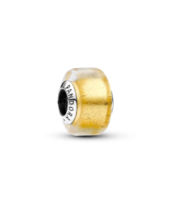 Golden Mini Murano Glass Charm