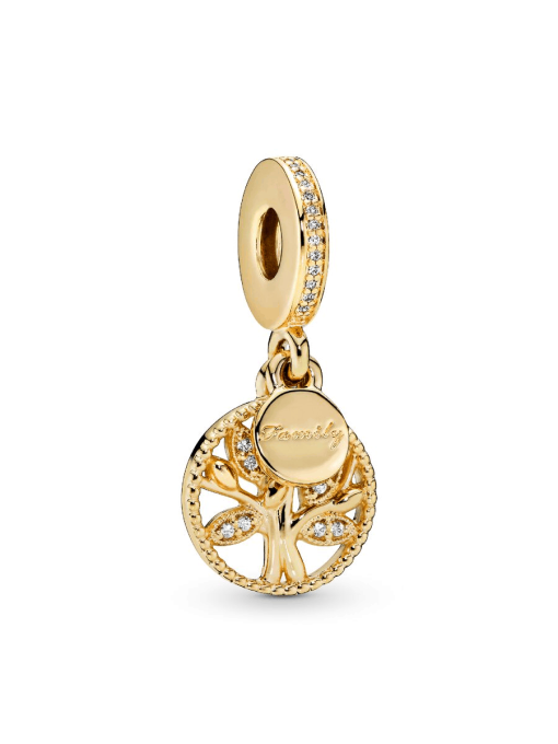 Sparkling Family Tree Dangle Charm - Image 3