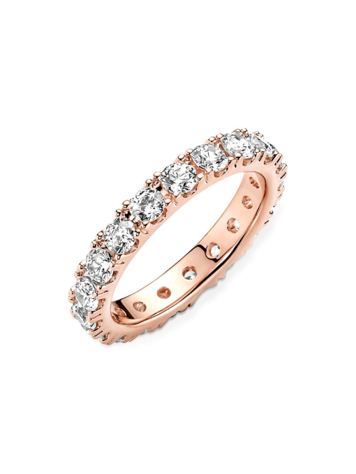 Sparkling Row Eternity Ring - Image 5