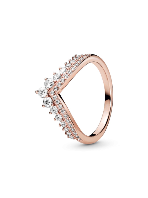 Heart of Rose Princess Wishbone Stacking Ring Set - Image 4