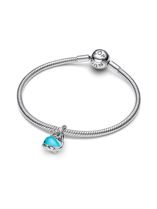 Turquoise-colored Whale Dangle Charm - Image 7