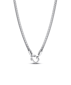 Studded Clasp & Chain Necklace