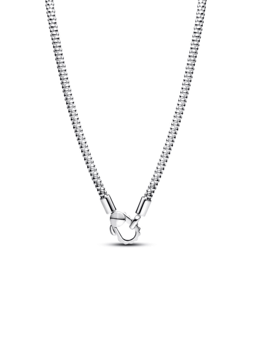 Studded Clasp & Chain Necklace