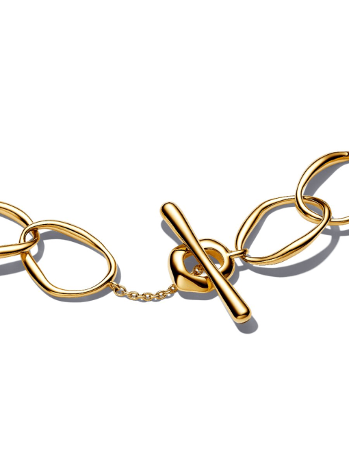 Organically Shaped Link Bracelet - Image 5