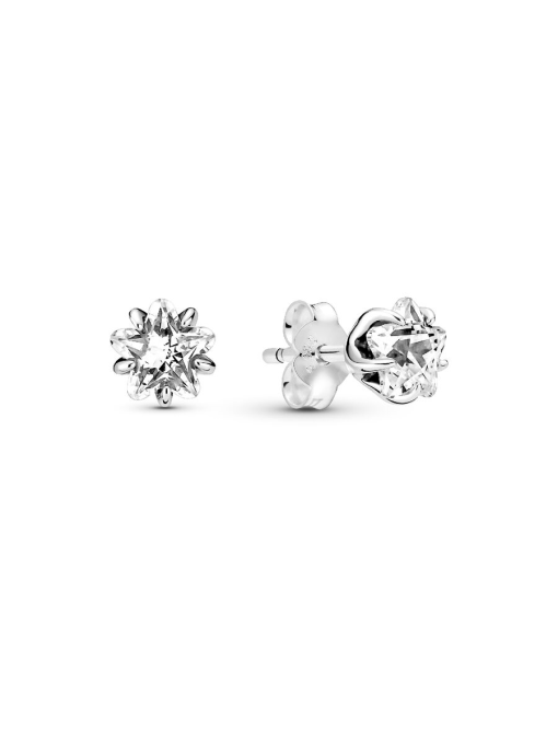 Celestial Sparkling Star Stud Earrings - Image 3