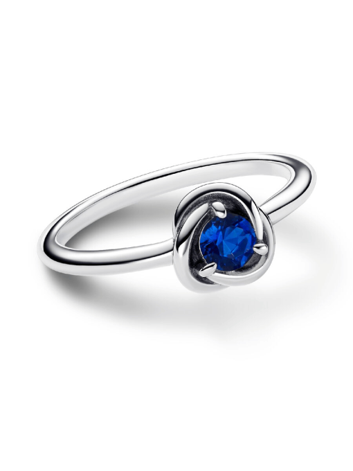 September Birthstone Eternity Circle Ring - Image 5