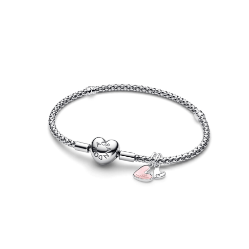 Mother Daughter Dangle Charm Bracelet - Image 2