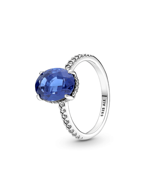 Sparkling Statement Halo Ring - Image 3
