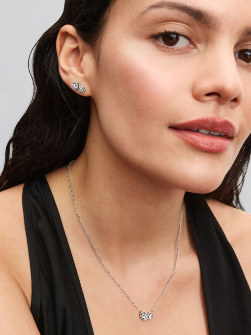 Embracing Halo Necklace - Image 6