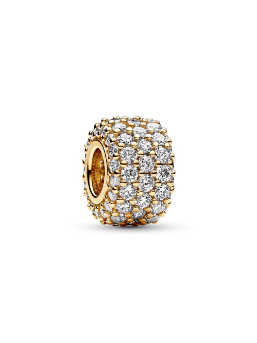 Sparkling Pave Triple-row Charm - Image 3